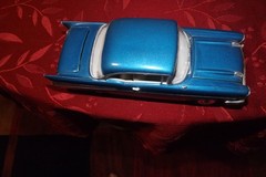 AMT 57 1957 CHEVY CHEVROLET 2 DOOR HARDTOP PLASTIC RESIN MODEL KIT 1:24 JUNKYARD