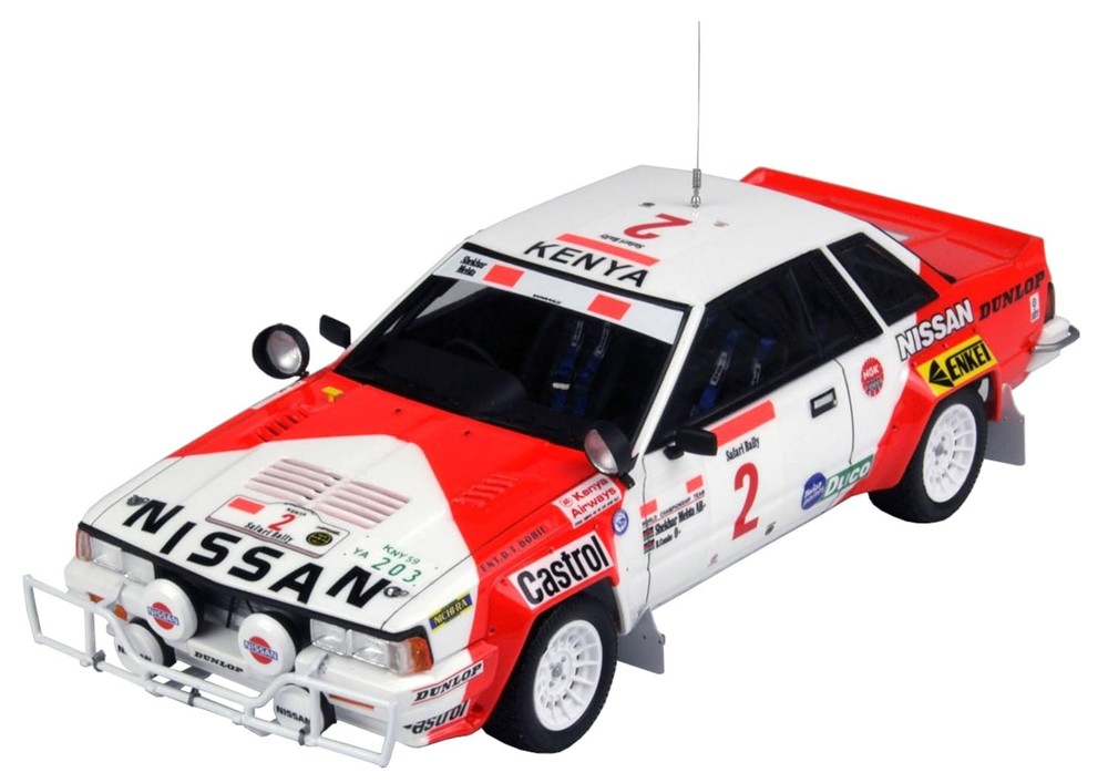 Platz/BEEMAX 1/24 Nissan 240RS BS110 1984 Safari Rally Plastic Model BX24041