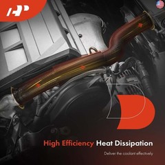 A-Premium Radiator Coolant Hose Compatible with Volvo XC60 2010-2016, XC90