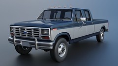 1/16 3d printed resin 1983 Ford F350 crew cab by Andrey Bezrodny
