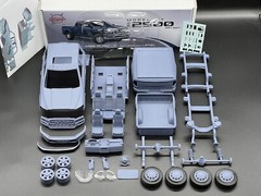 1:25 RAM 2500 5th Gen 2019 Resin Model Kit Clear Parts Rubber Tires and Decals