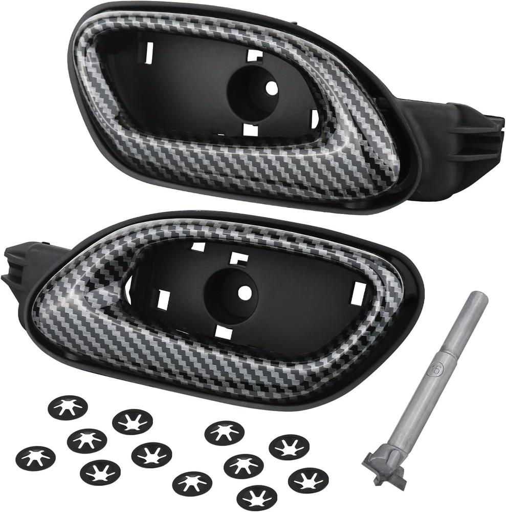 Camaro Carbon Fiber Interior Door Handle for Left Driver and Right Passenger Sid