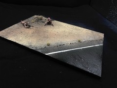 1/35 Scale Military Diorama Base Terrain Display Model Soldiers Figures Diecast