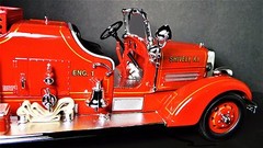 Fire Engine Truck Ford Built 1 Metal Model Vintage 1940 T 24 Pickup Car 16 A 25