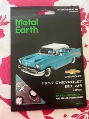 Metal Earth 1957 Chevrolet Bel Air Steel Model Kit