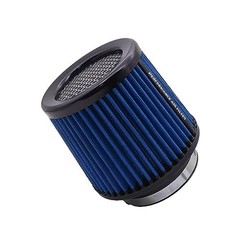 4 inch Cone Intake Filter for Engine Cold Air Inlet 76mm 89mm 101mm A-4in-Blue