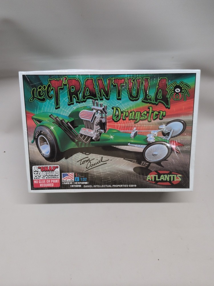 Atlantis Tom Daniel Snap Li’l T’rantula Model Kit M6651 1:32 Scale Factory Seale
