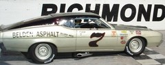 #7 Dean Dalton Belden Asphalt Ford Torino 1/24 -1/25 Decal