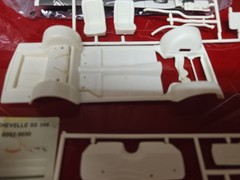 VINTAGE MODEL KIT -AMT 1990 # 6052 1967 CHEVELLE SS 396 OPEN. SEALED PARTS