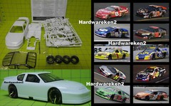 DONOR NASCAR 2003-2005 CHEVROLET MONTE CARLO STOCK CAR KIT- WHITE – 1/24