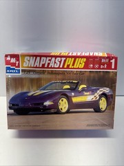 AMT ERTL 1:25 Corvette Indianapolis 500 Pace Car Model Kit SnapFast Plus SEALED