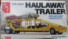 2 VTG AMT 1/25 Model Reefer Fruehauf Haulaway Semi-Trailer # T507 T523 NOS LOT