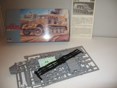 Hasegawa Sd.Kfz 7 8 Ton Half Track German Army Model Kit 1:72 #31111 MIB