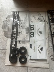 Revell Z28 Police car Vintage Model Kit 1/25 Scale 1980
