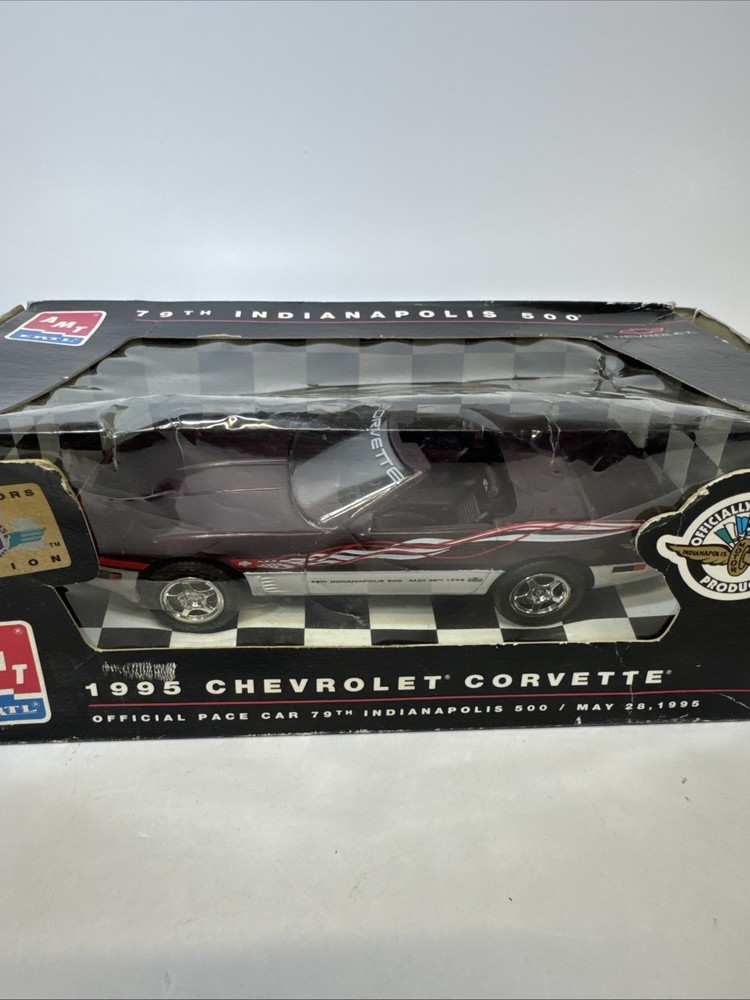 1995 Corvette ~ INDY 500 Pace Car ~ 1/25 Scale – Never Opened Box AMT ERTL