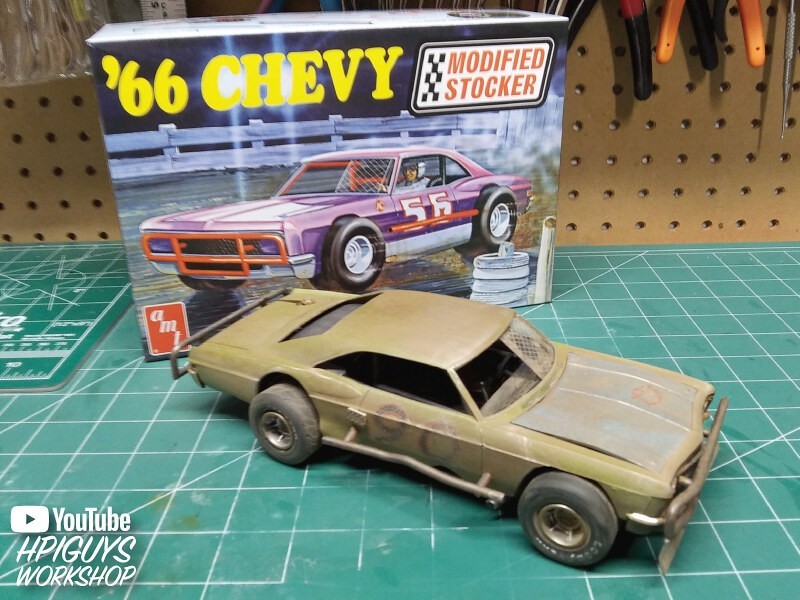 AMT1183 – 1/25 Scale Model Kit 1966 Chevy Impala Modified Stocker New Sealed Box