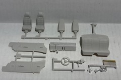 AMT 1971 PLYMOUTH DUSTER STREET MACHINE STOCK INTERIOR & PARTS 1:25 KIT #8334
