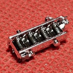 Supercharger (No Manifold) 1965 Chevy Nova 1:25 scale model car part Moebius