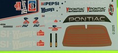 1985 Pontiac Trans Am 1/24 Prudhomme Funny Car Decal Sheet Snake Pepsi Wendys