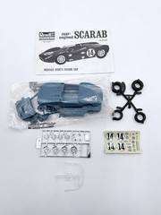 Monogram Scarab Rear Engined 1/24 Plastic Model Kit Sealed Parts Open Box 1997