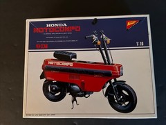 Nichimo 1/10 Honda Motocompo “Trunk Bike” Red. New Open Box