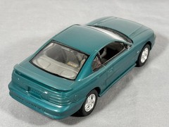 1/24 Scale 1994 Ford Mustang GT Model Car Kit GREEN Nicely Built 1/25 SN95 Fox