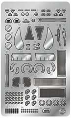 Platz 1/24 Porsche 935 K3 / 80 Itariya Detail up parts for LM 5083