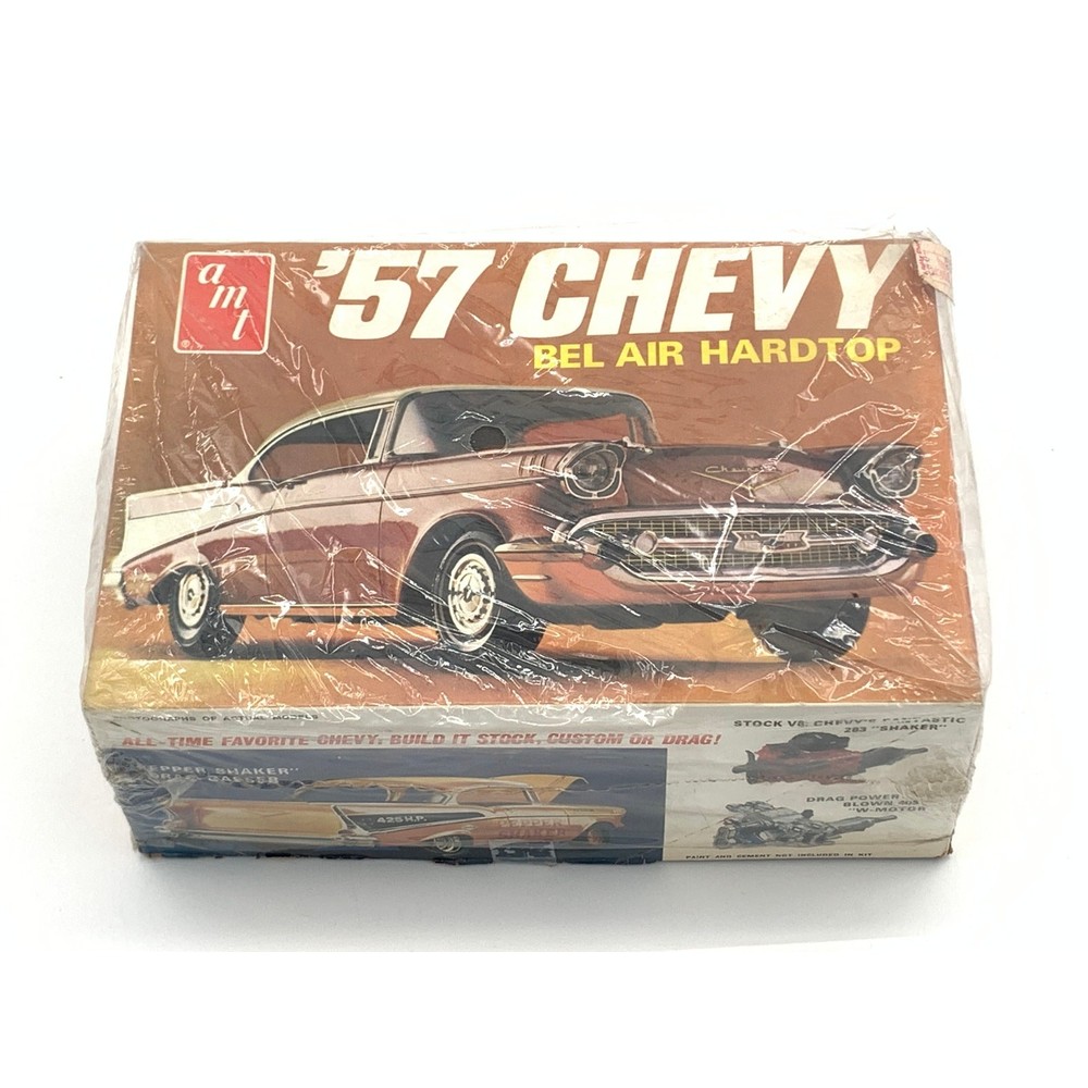 Gold 1957 Chevy Bel Air Hardtop MODEL NIB