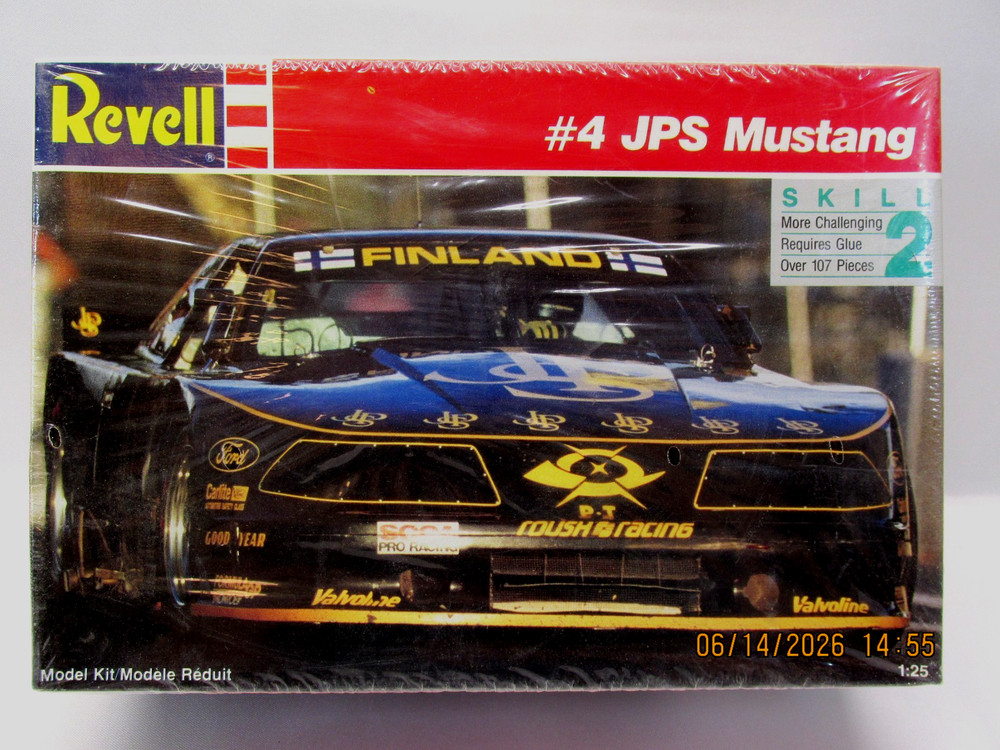 Revell model kit #4 JPS Mustang Roush Racing 1991 Kit #7196 FACTORY SEALED