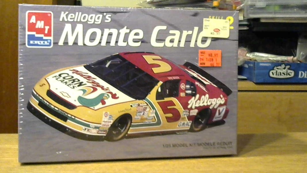 AMT/ERTL 1995 1/25 Model Kit #8187 #5 Kellogg’s Monte Carlo Terry Labonte MISB