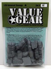 1/35 Universal Tents & Tarps Set #14 – Value Gear Details – 12 Pieces