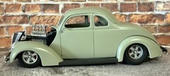 Resin Supercharged V-12 Flathead engine for scale model cars, 1/24 1/25 scale.