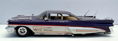 AMT 1:25 1959 Pontiac Bonneville Lowrider Klaver Collection Built Model Kit