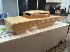BANDIT RESINS 1958 CHEVY BISCAYNE 2 DOOR SEDAN RESIN KIT! CIRCA 2000’s! VMCP!