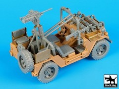 Black Dog 1/35 M151 FAV Utility Truck Jeep Conversion Set (for Tamiya) T35121