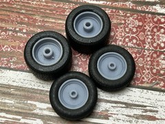 1/24 Scale: 15-inch “1969 Dodge Dart GTS” Resin Wheels W/ Wide Rear Tires