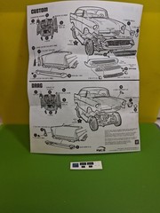 AMT Ertl Boyd Coddington 1957 Chevy Hard Top 1:25 Model Kit *OPEN BOX*