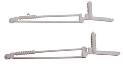 Pro-Mod Drag Racing Wheelie Bars with Springs Pressure Cast Resin FAB24720