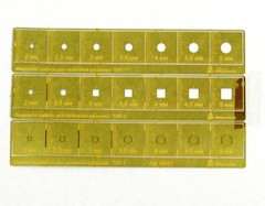 1:100 Rivet Template Tool for scale model aircraft and armor