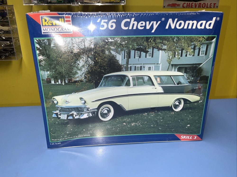 Revell-Monogram ’56 Chevy Nomad Model Kit 1/25 scale