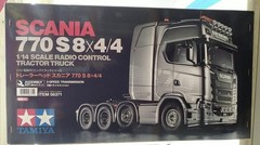1/14 Electric RC Big Truck Series Model Trailer Head Scania 770S 8 4 4 Tamiya