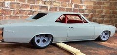 Resin 21/20 Inch 80s Camaro/Monte Carlo Model car Wheels/Tires 1/24 1/25 scale