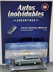 INOLVIDABLES FORD FALCÓN RURAL DELUXE 1970 DIECAST MODEL 1:43 BUBBLE BOOKLET