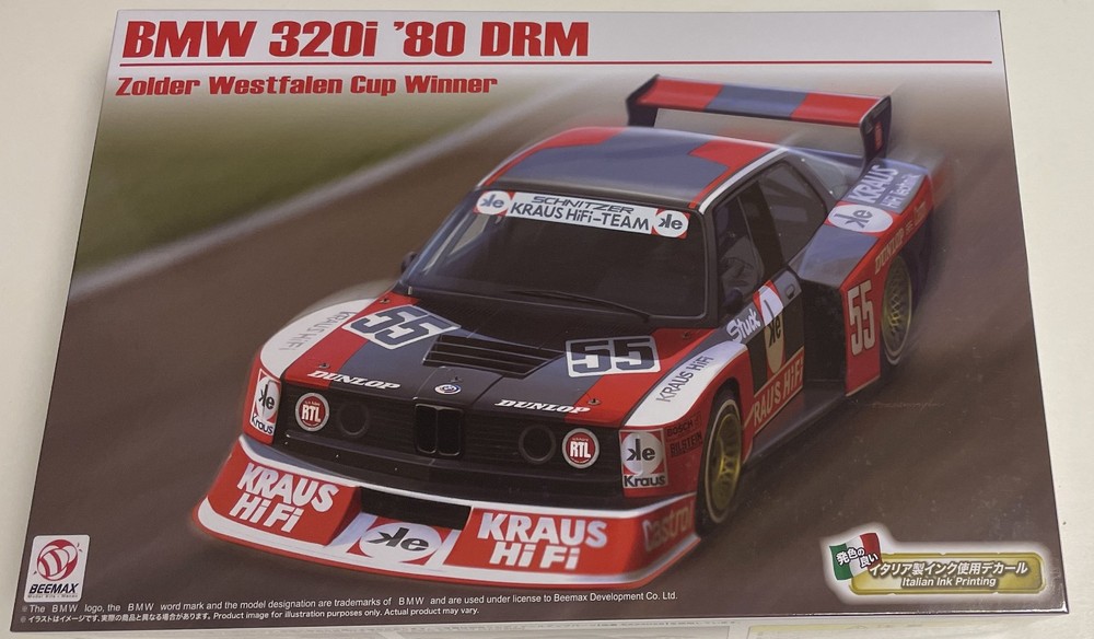 Beemax 1/24 BMW 320i E21 Turbo Gr.5 1980 DRM