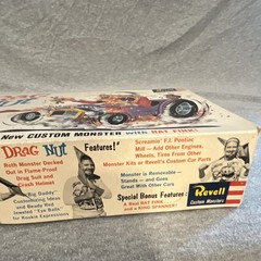 Vintage ORIGINAL Revell Ed “BIG DADDY” Roth DRAG NUT NOS FACTORY SEALED 1963