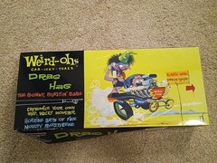 Hawk Weird-Ohs Car-Icky-Tures Drag Hag the Bonny, Blastin’ Babe New Sealed Model