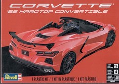 Revell 14583 2022 Chevrolet Corvette Convertible Model Car Kit 1/25 Scale
