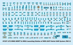 Trumpeter 07157 1/72 M983 HEMTT & M901 Launching Station MIM-104F Patriot PAC-3