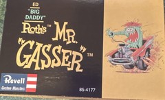 Revell Custom Monsters Ed “Big Daddy” Roth Mr. Gasser Plastic Kit 85-4177