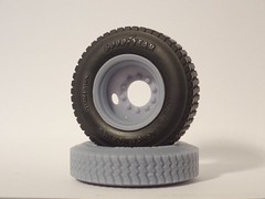 1 /25 Scale Big Rig Semi Truck 22.5″ Goodyear Armor Max MSD Drive Tires